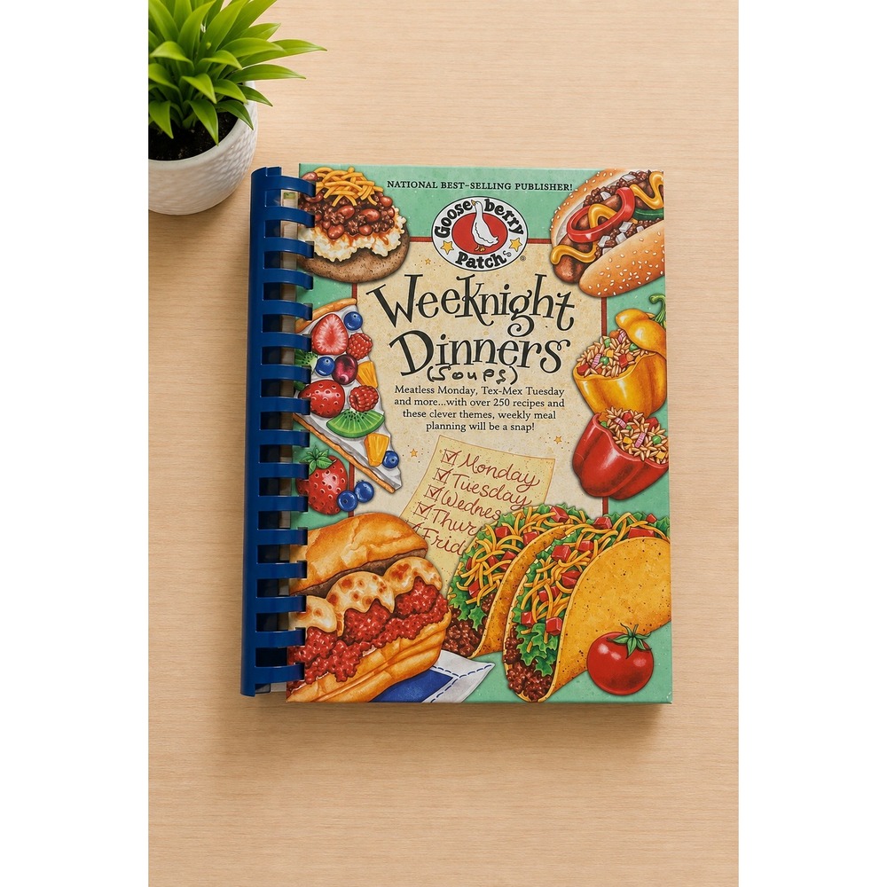Gooseberry Patch Weeknight Dinners Cookbook 250+ Recipes Homemade Cottagecore